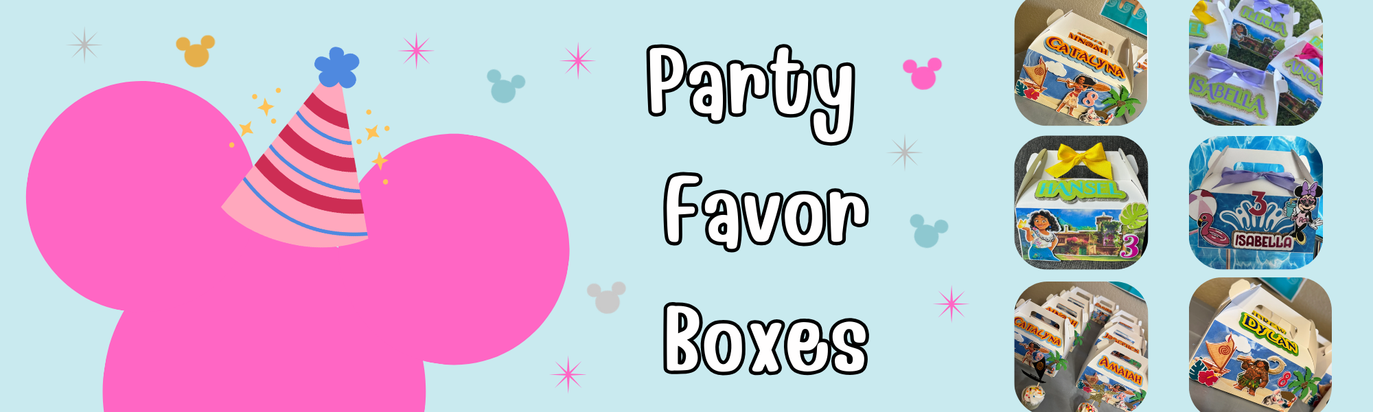 ✨ Party Favor Boxes ✨